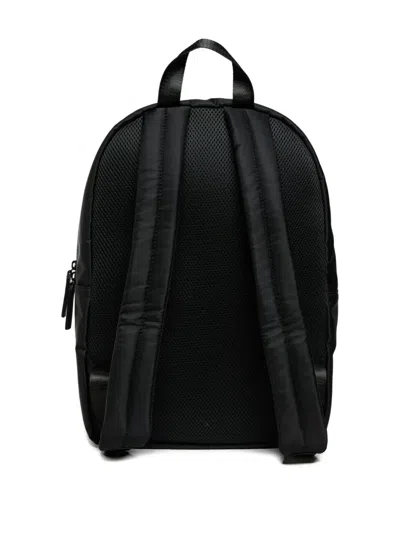 Diesel Wisty Logo-print Backpack In Black