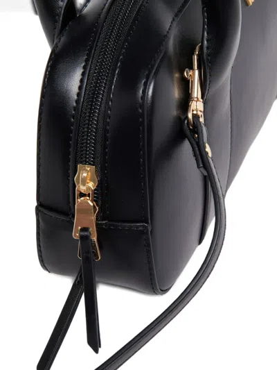 N°21 Top Handle Shoulder Bag In Black