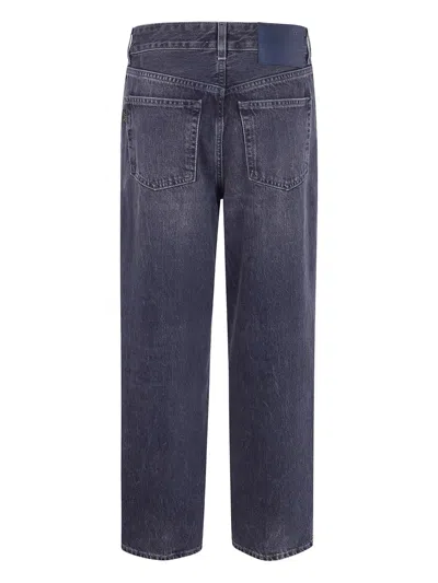 Haikure Betty Straight Leg Denim Trousers Five Pocket In Gray