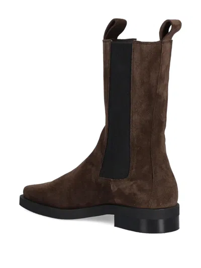 Copenhagen Pull-tab Chelsea Boots In Brown