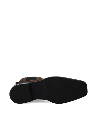 Copenhagen Pull-tab Chelsea Boots In Brown