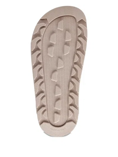 Bogner Logo-pattern Strapped Slides In Neutral