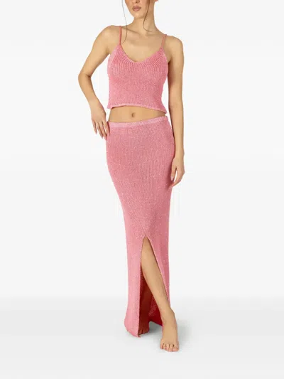 BRUNA 开衩超长半身裙