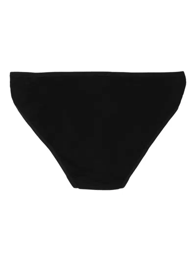 Baserange Seam-detail Briefs In Black