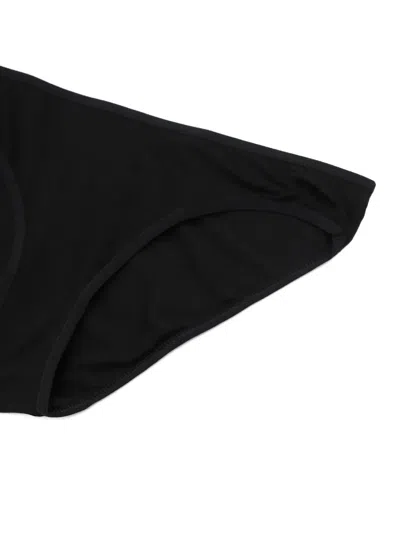 Baserange Seam-detail Briefs In Black