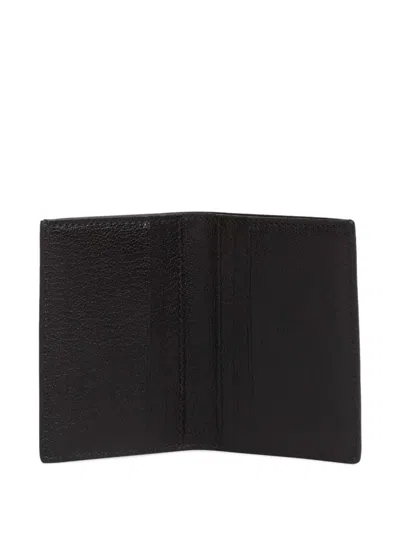 Tom Ford Embossed-logo Foldable Leather Cardholder In Multi