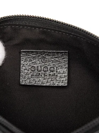 Pre-owned Gucci 2000-2015 Gg Canvas Shoulder Bag In Black