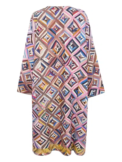 Pierre-louis Mascia Ricordo Printed Kimono In Multi