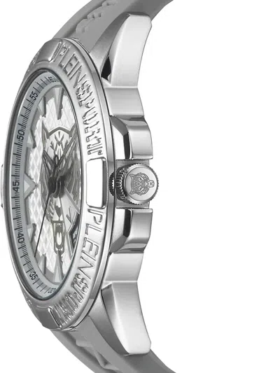 Plein Sport Tiger-motif 44mm Watch In White