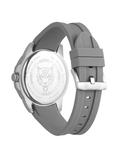 Plein Sport Tiger-motif 44mm Watch In White