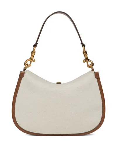 Etro Medium Pony Shoulder Bag In Neutral