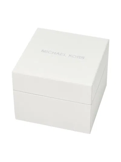 Michael Kors Lauryn 33mm Watch Set In Silver