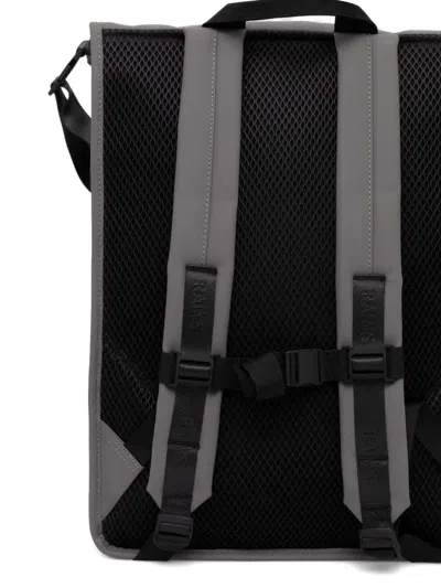 Rains Trail Rolltop Backpack In Gray