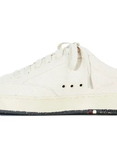 Osklen Cotton Lace-up Sneakers In White