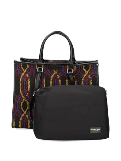 My Best Bag Patterned Tote Bag In Multi