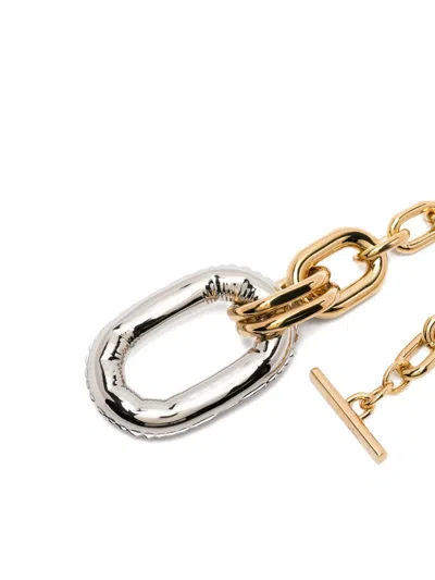 Rabanne Chunky-chain Necklace In Gold