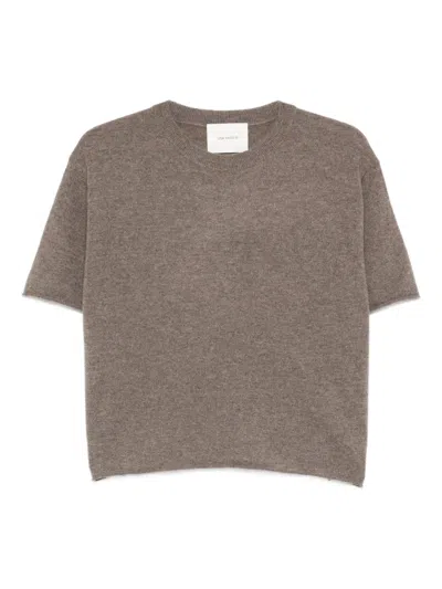 Lisa Yang Cila Crewneck T-shirt In Brown