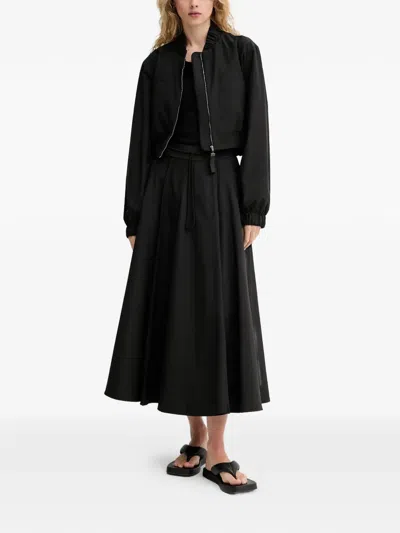 Mmc Studio Zip Bomber Jacket In Black