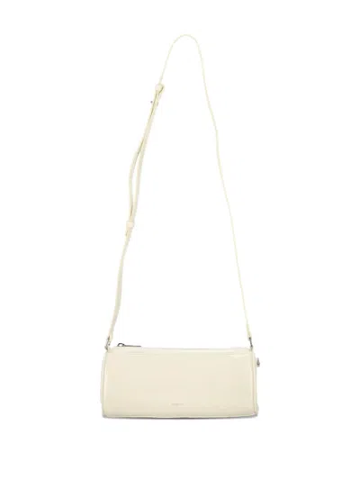 Stand Oil Chunky Zip Crossbody Bag In Neutral
