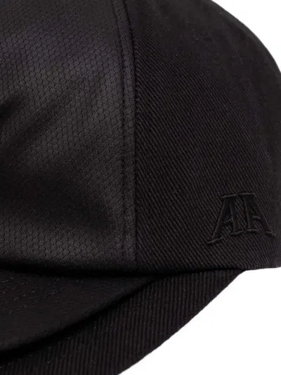 Ader Error Logo-detail Baseball Cap In Black