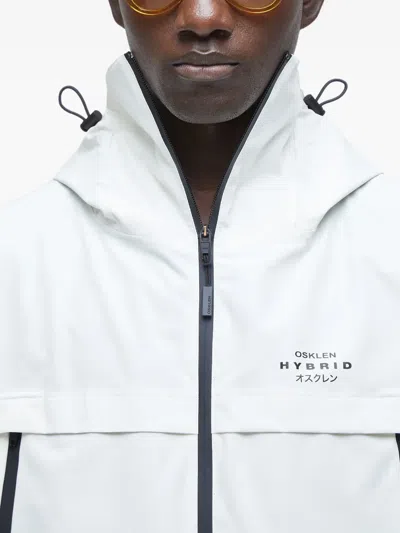 Osklen Tech Snow Jacket In White