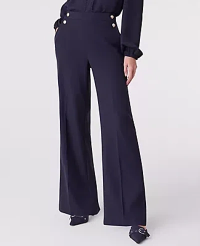 Ann Taylor The Everyday Sailor Wide-leg Pant In Black