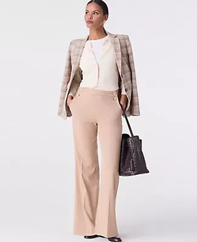 Ann Taylor The Everyday Sailor Wide-leg Pant In Brown