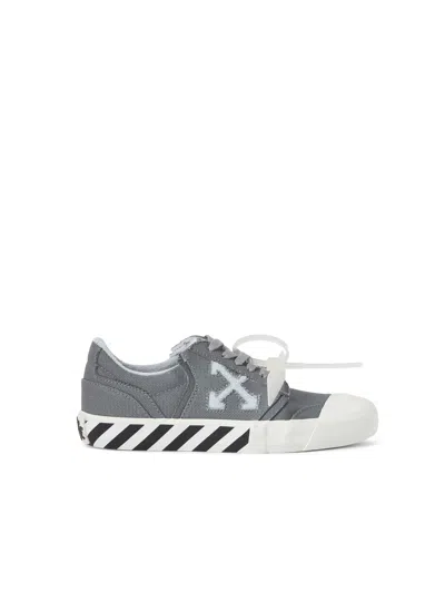 Off-white Vulcanized Undercut Arrow-detail Sneakers In Animal Print