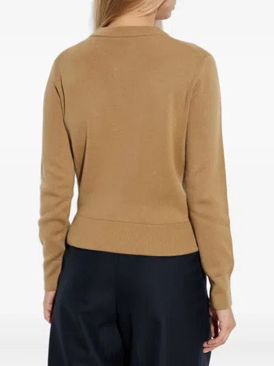 Ami Alexandre Mattiussi Lacoste Tennis X Daniil Medvedev Logo Patch Polo Shirt In Brown