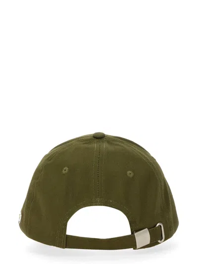 Aspesi Baseball Hat With Logo In Green