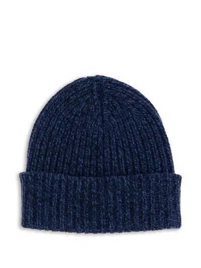 Autry Beanie Main Unic Knit Blue Accessories In Blue