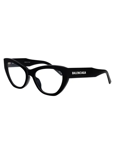 Balenciaga Black-black-transparent Recycled Acetate Glasses
