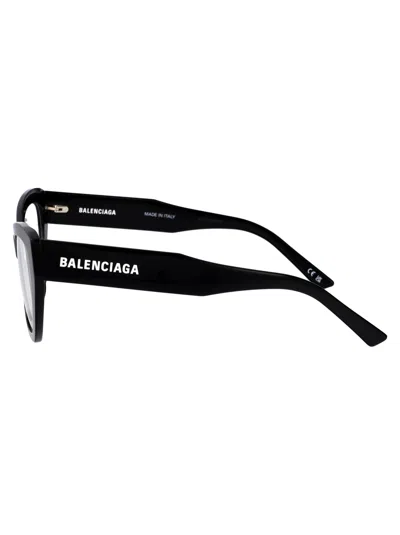 Balenciaga Black-black-transparent Recycled Acetate Glasses