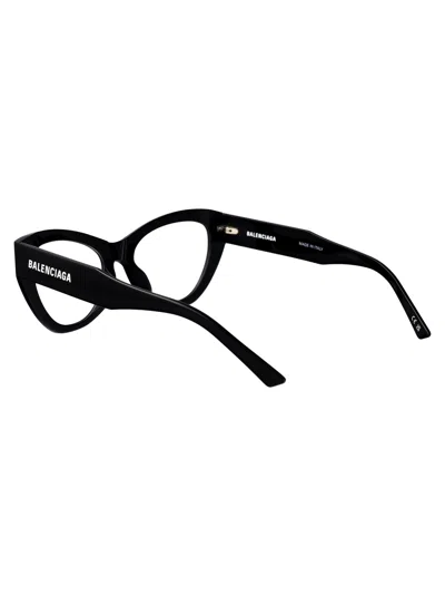 Balenciaga Black-black-transparent Recycled Acetate Glasses