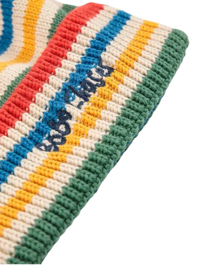 Bobo Choses "tic Tac Toe" Knited Striped Beanie