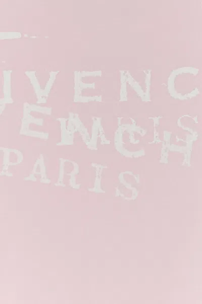 Givenchy Crew Neck Short Sleeve Straight Hem Top