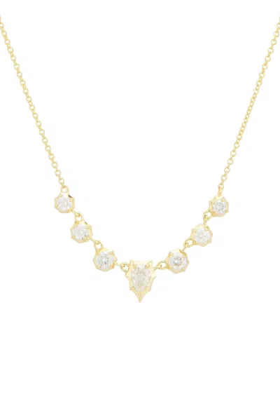 Jade Trau Small Envoy Necklace In Gold