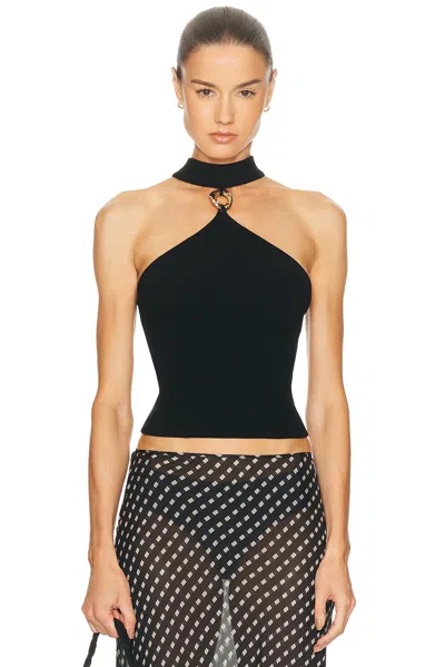Simkhai Renlen Halter Top In Black