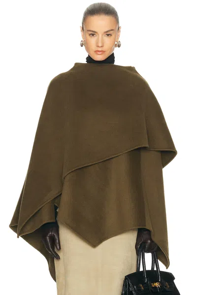 L'academie By Marianna Kye Wool Cape In Green