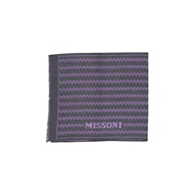 Missoni Gray Wool Scarf