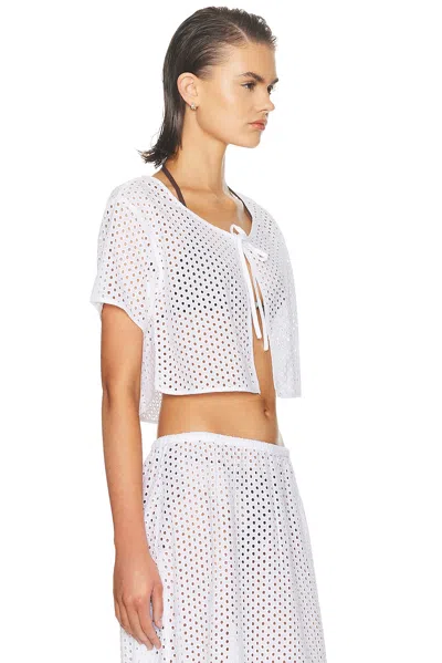 Solid & Striped The Shannon Top In White