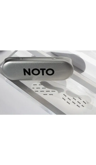 Noto Botanics Re/set Reusable Eye Boosting Mask In Transparent