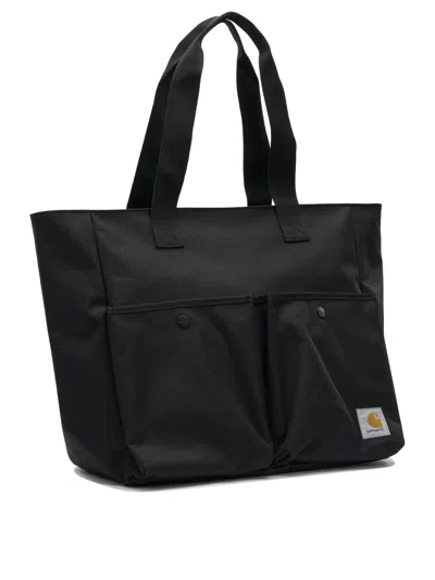 Carhartt Wip "jake" Tote Bag In Black