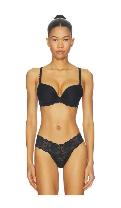 Cosabella Never Say Never Push Up Bra In Black