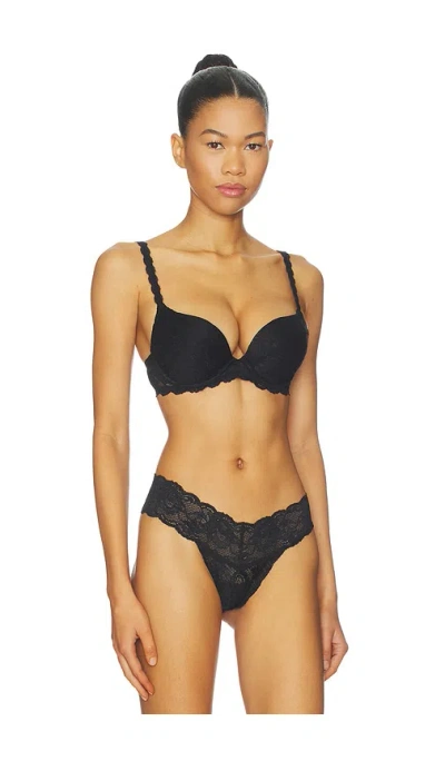 Cosabella Never Say Never Push Up Bra In Black