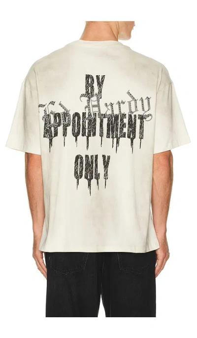 Ed Hardy By Appointment Only Panther Wings Boxy Tee In Blue