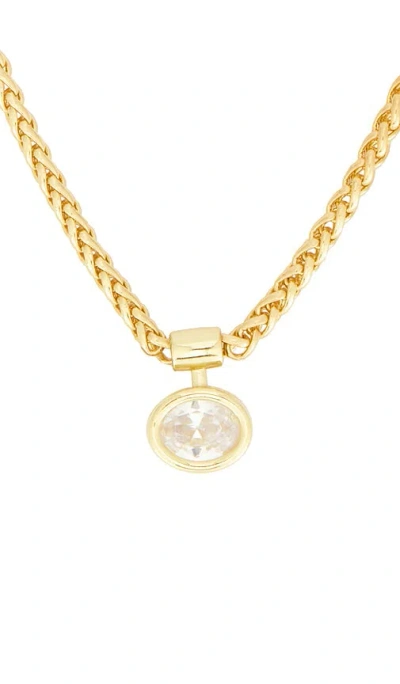 Shashi Olympia Diamond Necklaace In Gold