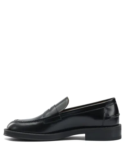 Copenhagen Black Smooth Leather Penny Loafer