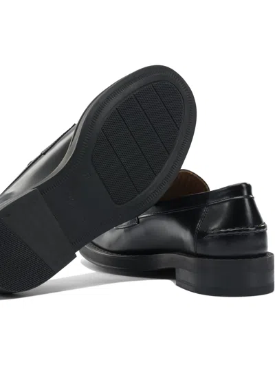 Copenhagen Black Smooth Leather Penny Loafer