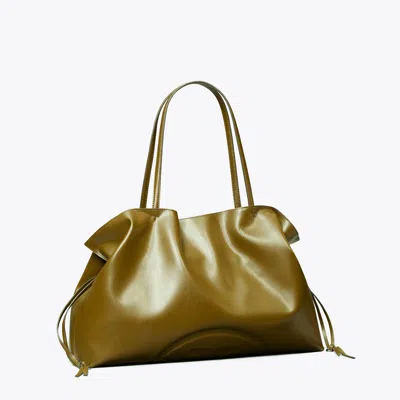 Tory Burch Ella Natuura™ Drawstring Tote In Green